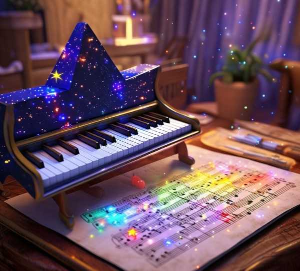 小星星钢琴五线谱，开启音乐星辰之旅,小星星钢琴五线谱，点亮音乐的璀璨星辰,旋律,钢琴五线谱,五线谱,第1张