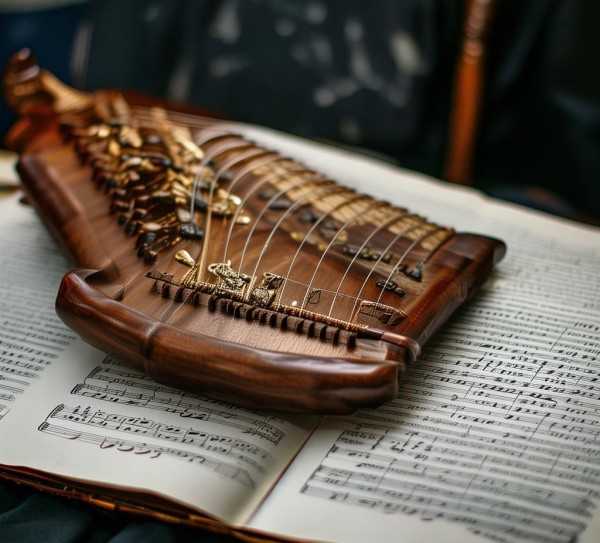 古筝新韵，流行歌曲的古风演绎之旅,古筝悠扬，简谱新韵，流行歌曲在古筝上的别样演绎,旋律,第1张