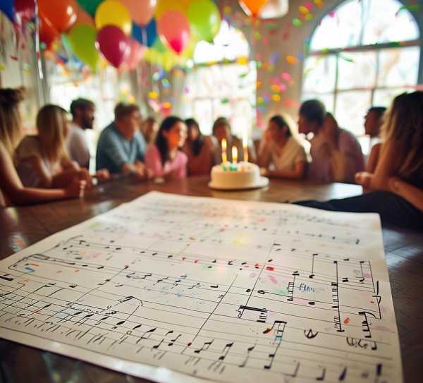 欢庆生辰，揭秘生日歌曲简谱与实用教程,欢声笑语庆生辰，生日歌曲简谱大揭秘与实用教程,旋律,第1张