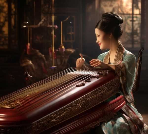 古筝韵律，简谱中的古筝歌曲魅力与演奏奥秘,古筝之美，探索古筝歌曲简谱的魅力与演奏技巧,旋律,五线谱,第1张