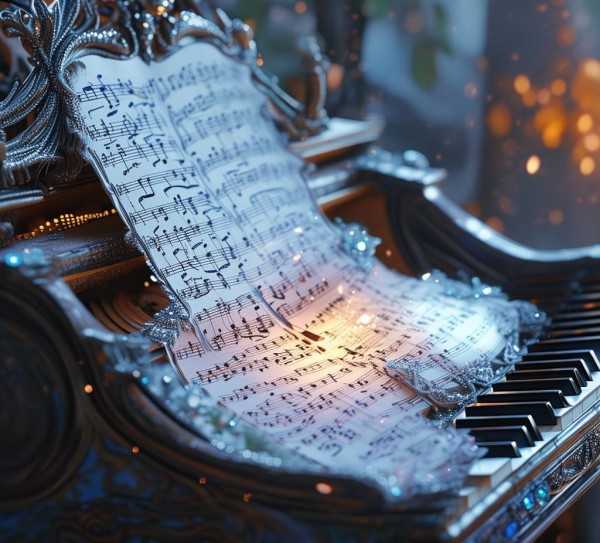 梦幻童话钢琴曲，唤醒心灵的音乐之旅,童话五线谱钢琴谱，奏响梦幻旋律，唤醒心灵童话,旋律,爱情,五线谱,第1张