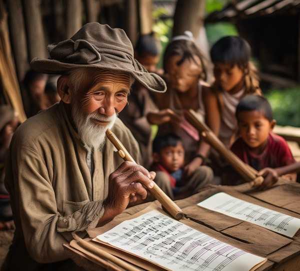 乡土旋律，家乡简谱歌谱中的文化传承,家乡简谱歌谱，传承乡土文化的音符记忆,旋律,简谱歌谱,第1张