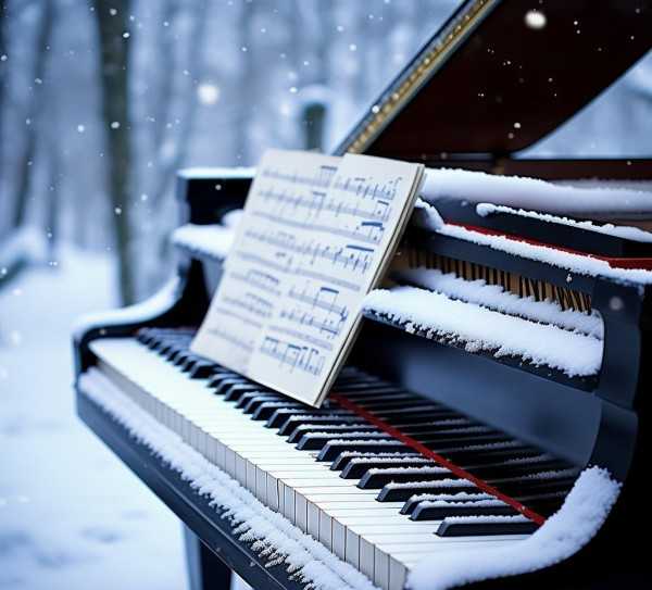 雪钢琴曲，冬日诗意旋律五线谱,雪钢琴五线谱，奏响冬日里的诗意旋律,旋律,五线谱,钢琴五线谱,第1张