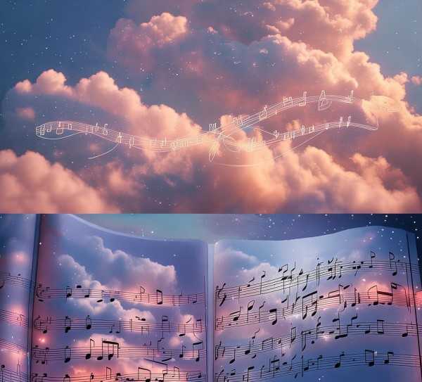 云端旋律解析，指尖舞动中的云朵歌曲简谱魅力,云端旋律，指尖舞动，云朵歌曲简谱的魅力与解析,旋律,音乐学习,第1张
