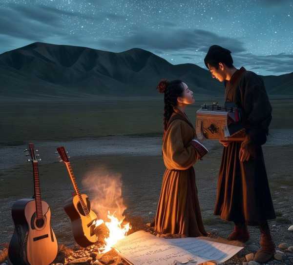 千古高原情，西海情歌传世旋律,西海情歌歌谱，一曲传唱千古的青海高原恋歌,旋律,爱情,永恒,第1张