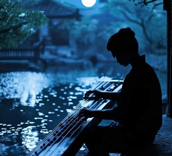 二泉映月，千古琴韵，国乐瑰宝的不朽传承,二泉映月歌谱，千古琴韵，传承不朽的国乐瑰宝,旋律,音乐,和谐,第1张